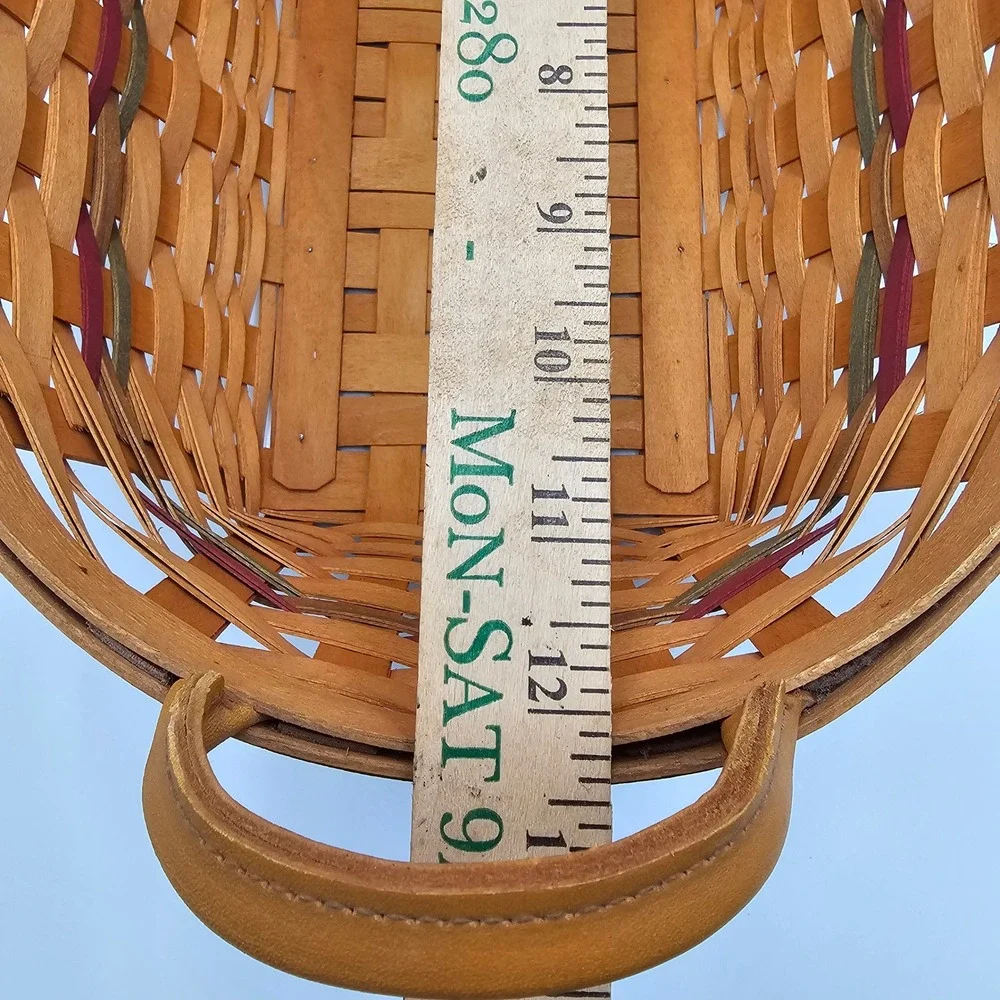 Longaberger Basket Set Autumn Reflections Liner Plastic Protector 2001